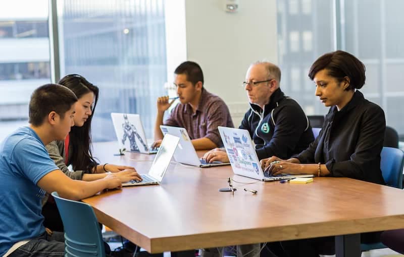 Business meeting and collaboration